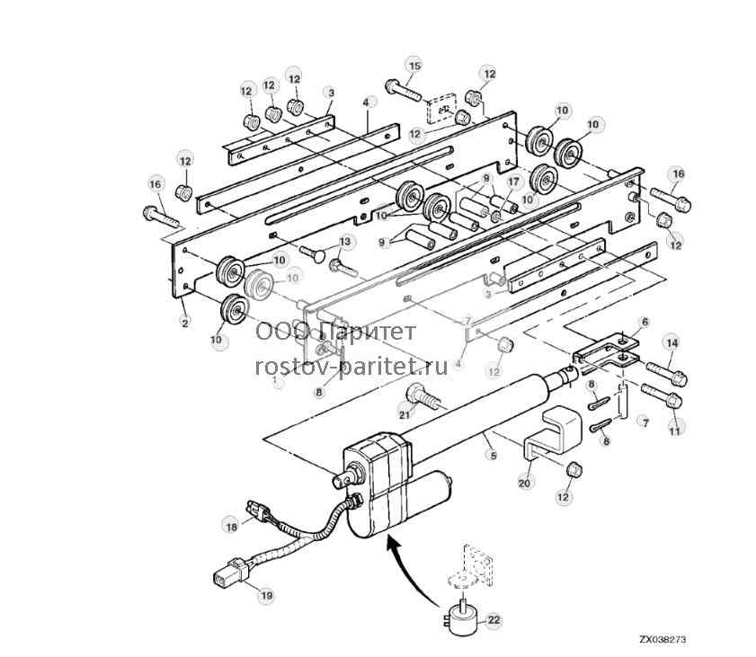 HORIZONTAL SHARPENING STONE ADJUSTMENT COMPONENTS 